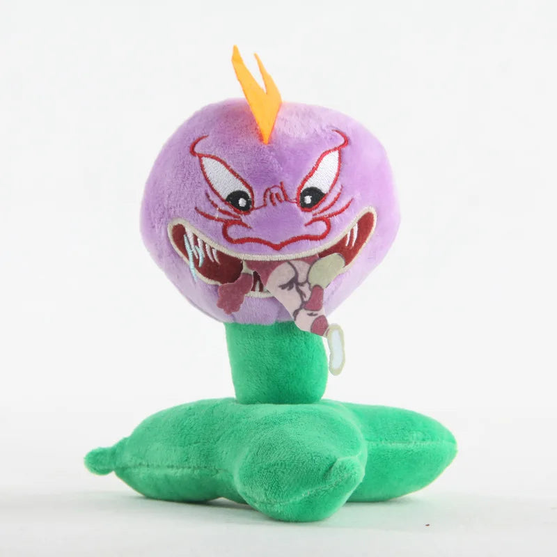 1Pcs  Plush Toys 13-20Cm PVZ Plants Peashooter Sunflower Plush Stuffed Toys Soft Toy Gifts for Children Kids