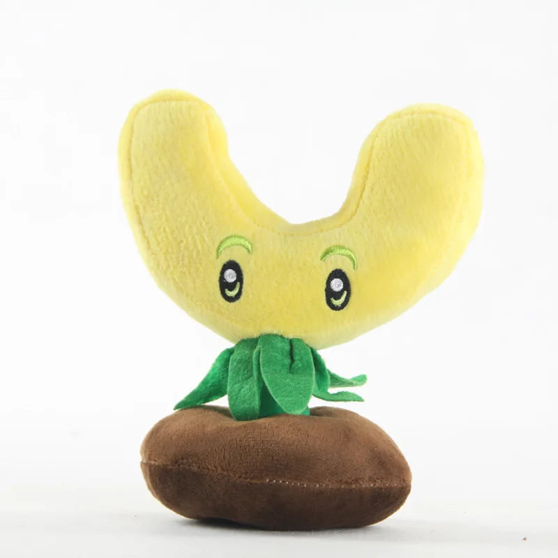 1Pcs  Plush Toys 13-20Cm PVZ Plants Peashooter Sunflower Plush Stuffed Toys Soft Toy Gifts for Children Kids