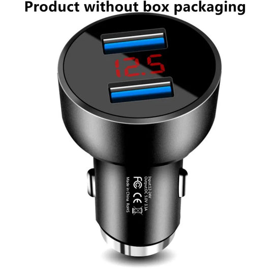 Car Bluetooth 5.0 FM Transmitter Wireless Handsfree Audio Receiver Car MP3 Player 2USB Fast Charger Car Electronics Accessories